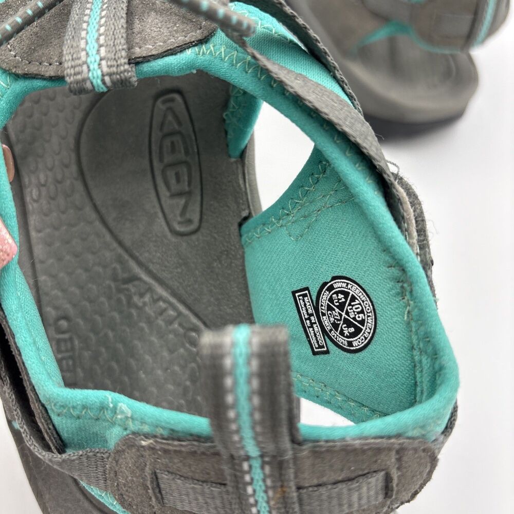 KEEN Whisper Sandal  W 10.5 Closed Toe Sport Teal Dark Shadow - Picture 5 of 8